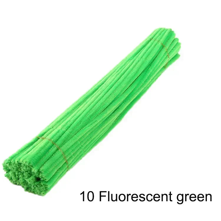 100/50PCS Chenille Stems Bulk – 22 Colors Pipe Cleaners for Kids’ Crafts, DIY Art Projects & Decorations (6mm x 12in)