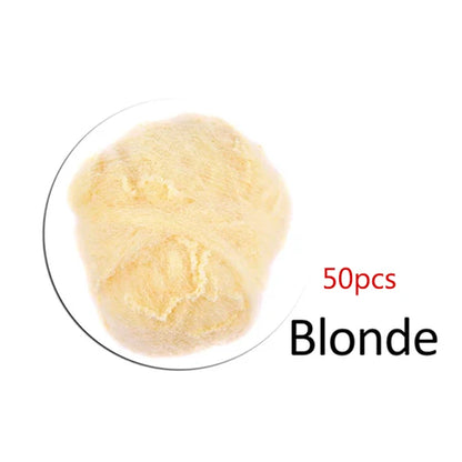 Five-Color Nylon Hairnets – Soft Elastic Invisible Hair Nets, 20PCS/50PCS Sample Pack