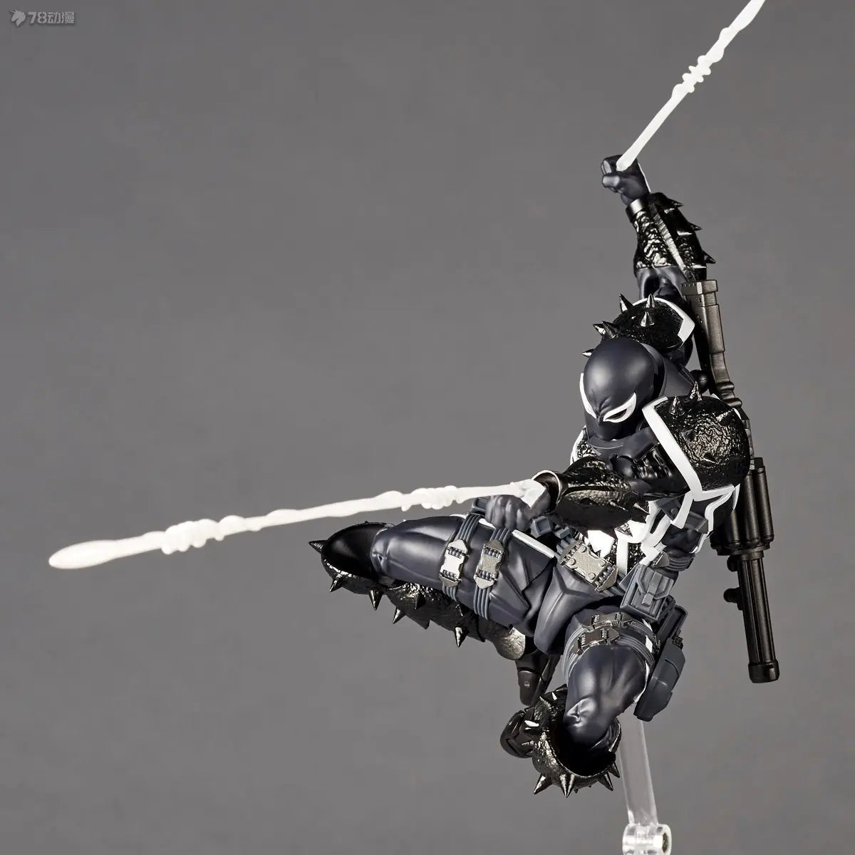 CT White Venom Action Figure – High-Quality KO Model with Accessories, Collectible Figurine Statue Ornament Christmas Gift
