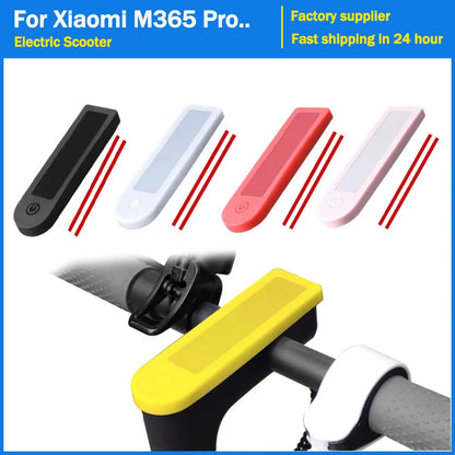 Waterproof Silicone Protective Cover for Xiaomi M365, 1S, Pro, Pro2, MI 3 Electric Scooter Dashboard - Durable Display Screen Case