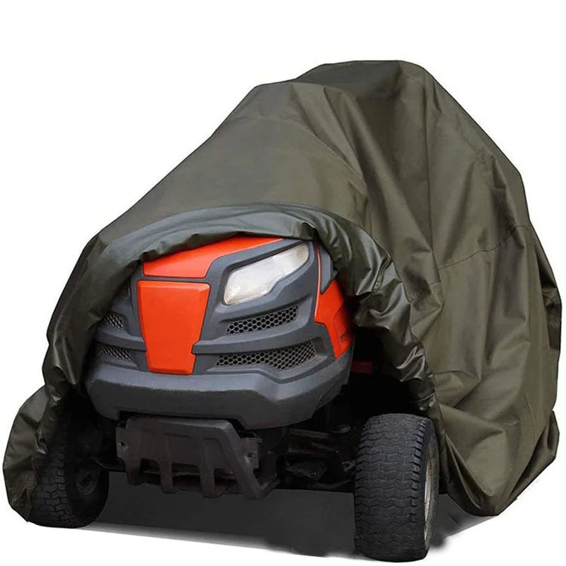Universal Lawn Mower Cover - Waterproof, UV-Resistant Rainproof Dustproof Outdoor Tractor Protection Cover
