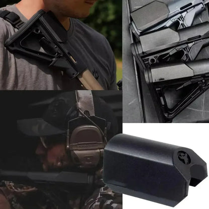 Tactical CTR Stock Riser - CQB Cheek Rest Heightening Pad for AR15 M4 Rifles, Airsoft & Shooting Accessories