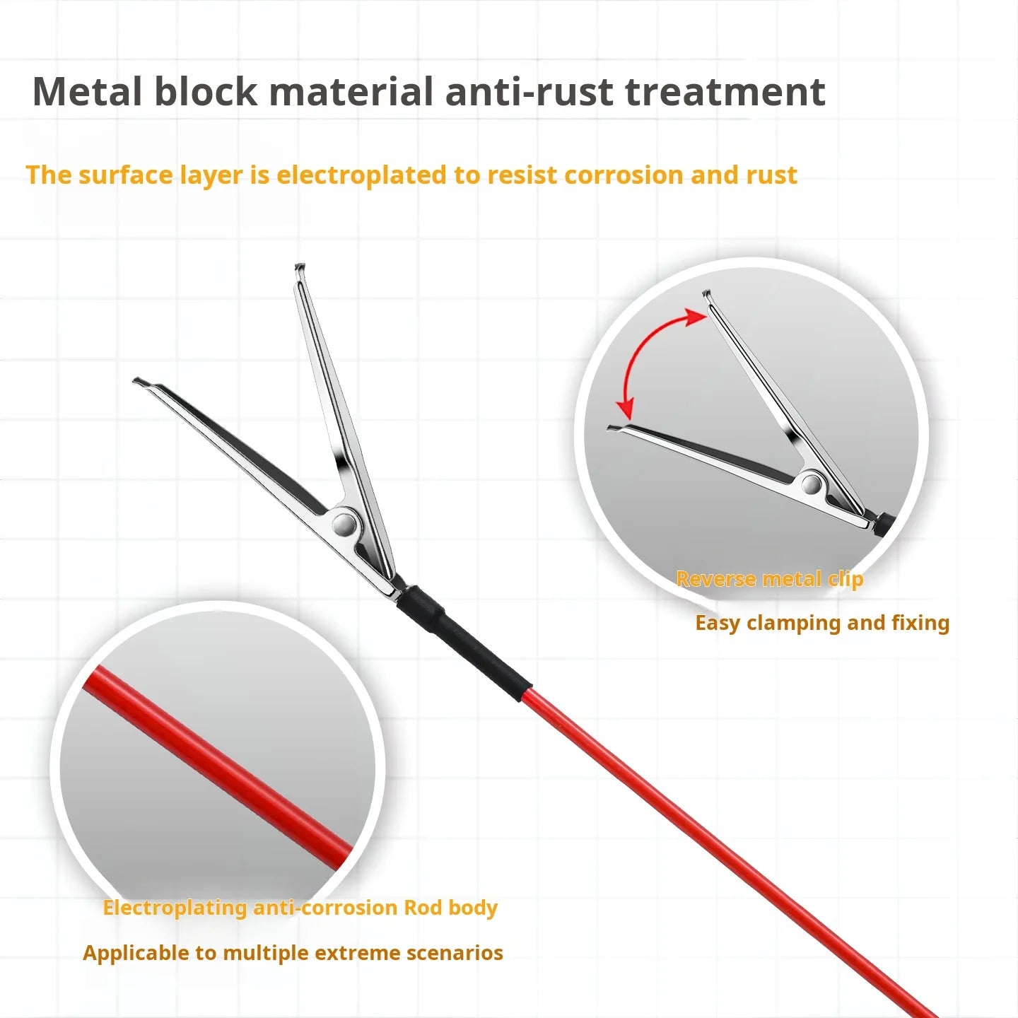 MSWZ MS130 Reverse Painting Clips – 10PCS Metal Spray Coloring Tool for Gundam Model Kits, DIY Craft Painting Accessories