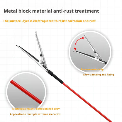 MSWZ MS130 Reverse Painting Clips – 10PCS Metal Spray Coloring Tool for Gundam Model Kits, DIY Craft Painting Accessories