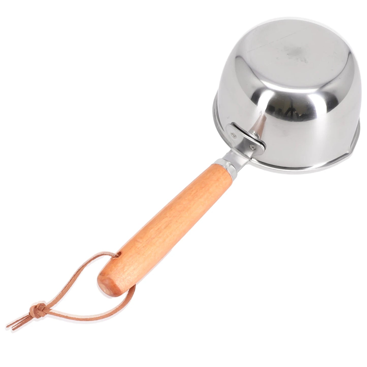 Stainless Steel Saucepan – Hot Oil & Milk Pan for Boiling, Melting & Kitchen Cooking