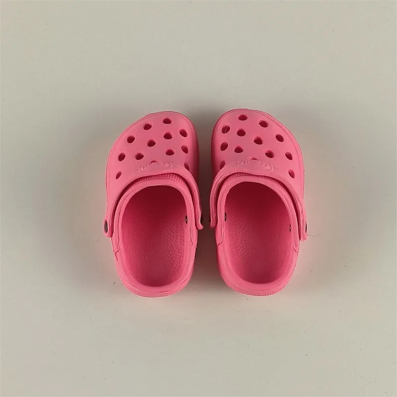 7cm Doll Sandal Shoes for 43cm Born Baby & 18-Inch American Dolls — Accessories for Doll Clothes, Girl’s Toy Gift