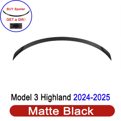 Newest Model 3 Highland 2025 Rear Spoiler – High-Performance Wing for Tesla Model Y (2017-2024) Car Accessories