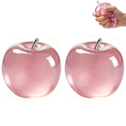 Squishy Apple Fidget Toy - Slow-Rising Fruit Stress Relief & Sensory Toy