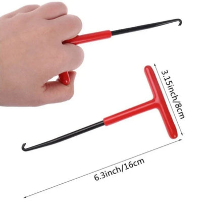 Universal Motorcycle Exhaust Spring Hook - T-Handle Spring Puller & Installer Tool for Exhaust Pipe Repair