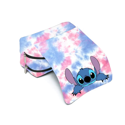 Anime Stitch Fully Printed Flap Pencil Case – Cartoon Stationery Bag for Primary & Secondary Students