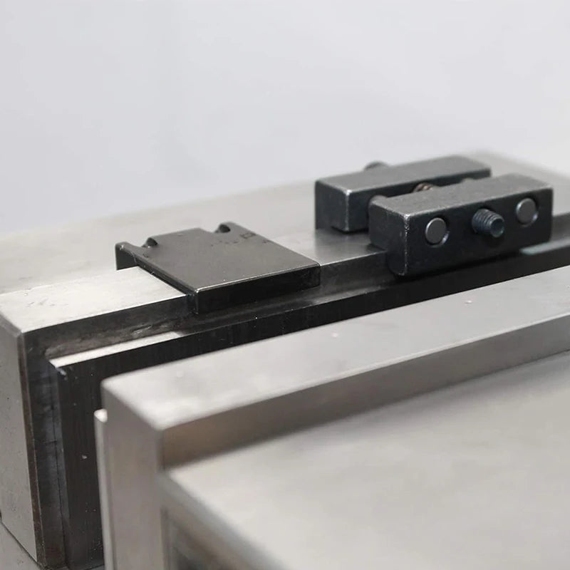 Ultra Low Profile Vise Jaw Stop - 6 Inch Standard Vice Accessory for Precision Workholding