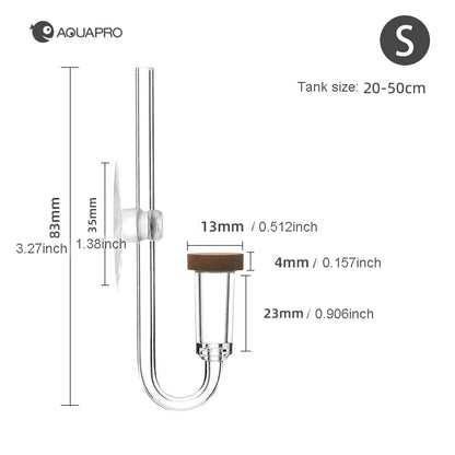 Aquarium CO2 Diffuser – Mini Bubble Counter for Fish Tank, Sprayer Equipment & Terrarium Marine Tools Accessory