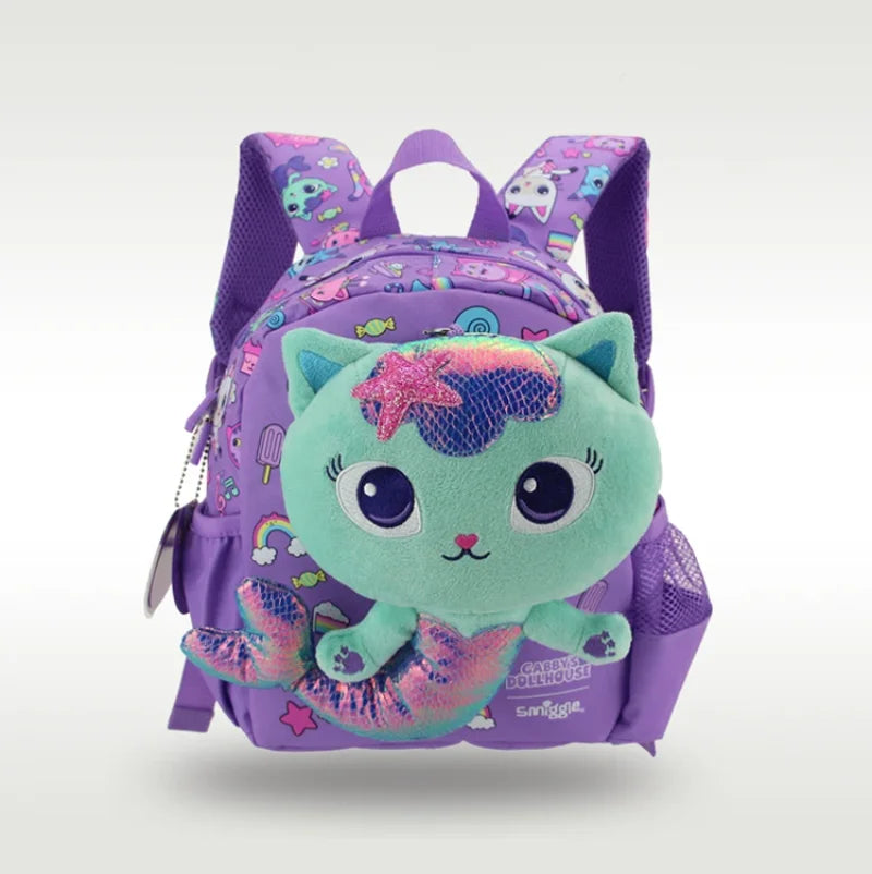 Genuine Gabby’s Dollhouse Cartoon School Bag — Anime Kawaii Backpack, Large Capacity Student Bag, Perfect Birthday Gift