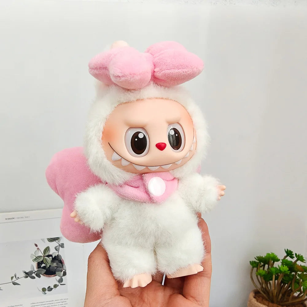 Labubu V1 V2 V3 Doll Clothes — Plush Idol Angel Wings Series DIY Decoration & Accessories Gift
