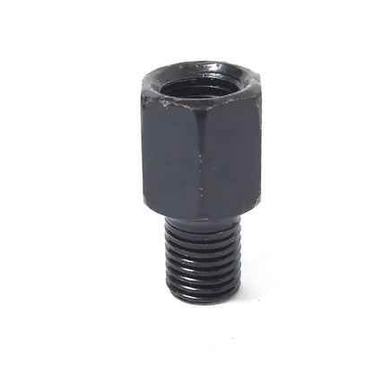 Pair Black Motorcycle Mirror Adapters M10 & M8 – 8mm/10mm Rearview Mirror Conversion Bolts, Left & Right Thread