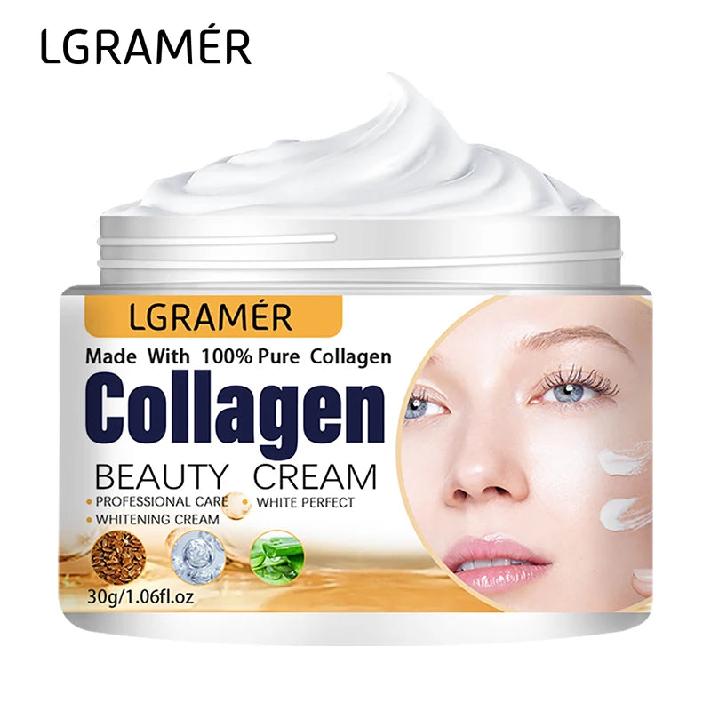 Anti-Wrinkle Eye & Face Cream – Anti-Aging, Lifting, Nourishing Moisturizer with Collagen Boost & Korean Essence