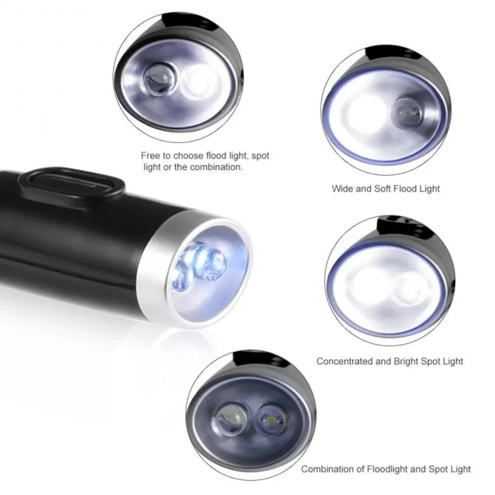 Hands-Free LED Neck Reading Light - Adjustable 360° Flexible Lamp for Reading & Crocheting