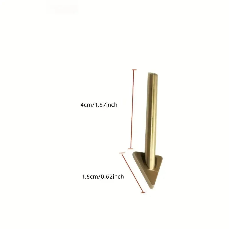 Plastic Repair Soldering Iron Tip - Copper Triangular Smoothing Head for 60W Welding Kit