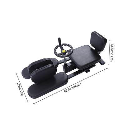 Heavy Duty Leg Stretcher Machine — Gymnastics, Yoga, MMA Flexibility & Home Gym Training Equipment