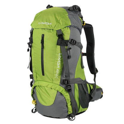 50L Waterproof Hiking Camping Backpack – Outdoor Travel Climbing Trekking Bag with Rain Cover