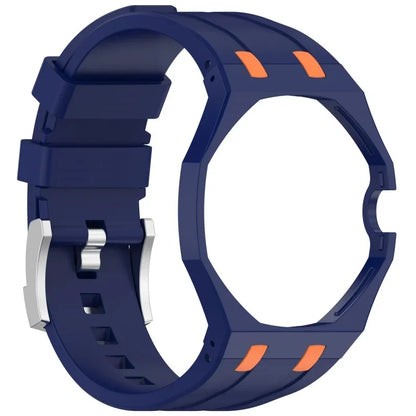 2-in-1 Swatch X AP Royal Case Strap - Silicone Wristwatch Conversion Modification Accessories