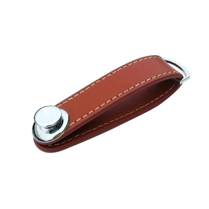 Leather Car Key Pouch – Wallet Case & Key Organizer with Chain for Smart Keys