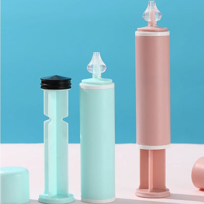 60ml Manual Nasal Aspirator - Portable Nose Cleaning Syringe for Babies and Adults with Storage Case