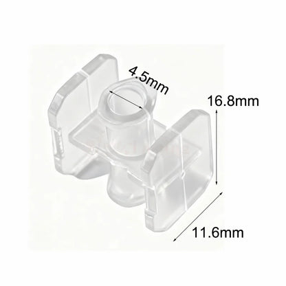 Disposable Luer Lock Syringe Connector – Transparent Sterile Leak-Proof Adapter for Double Luer Lock Syringes