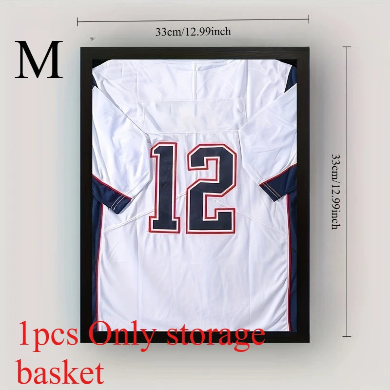 DIY Magnetic Flip Cover Display Box - Jersey Shirt Collection Storage Case for Home Decoration & Memorabilia
