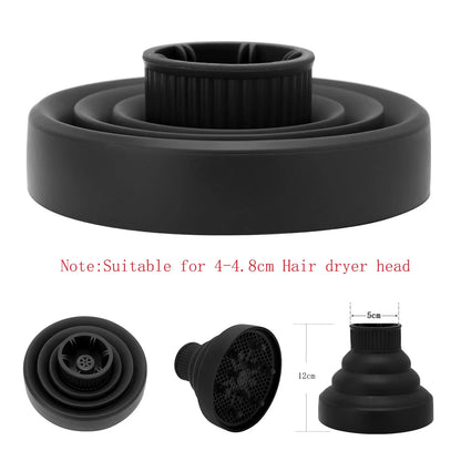 Universal Hair Curl Diffuser Cover: Suitable for 4-4.8cm Hairdryer - Curly Drying Blower Hair Styling Tool Accessories