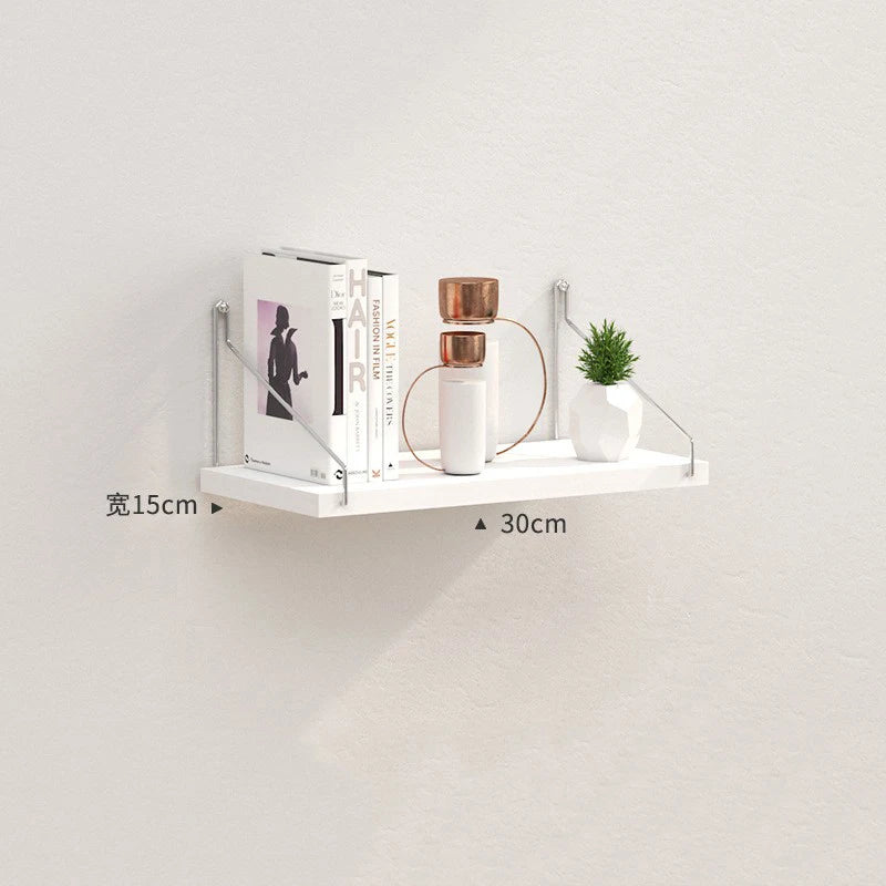 Multi-Layer No-Drill Wall-Mounted Floating Shelves – Storage Rack Organizer for Living Room, Bedroom, Router & Set-Top Box