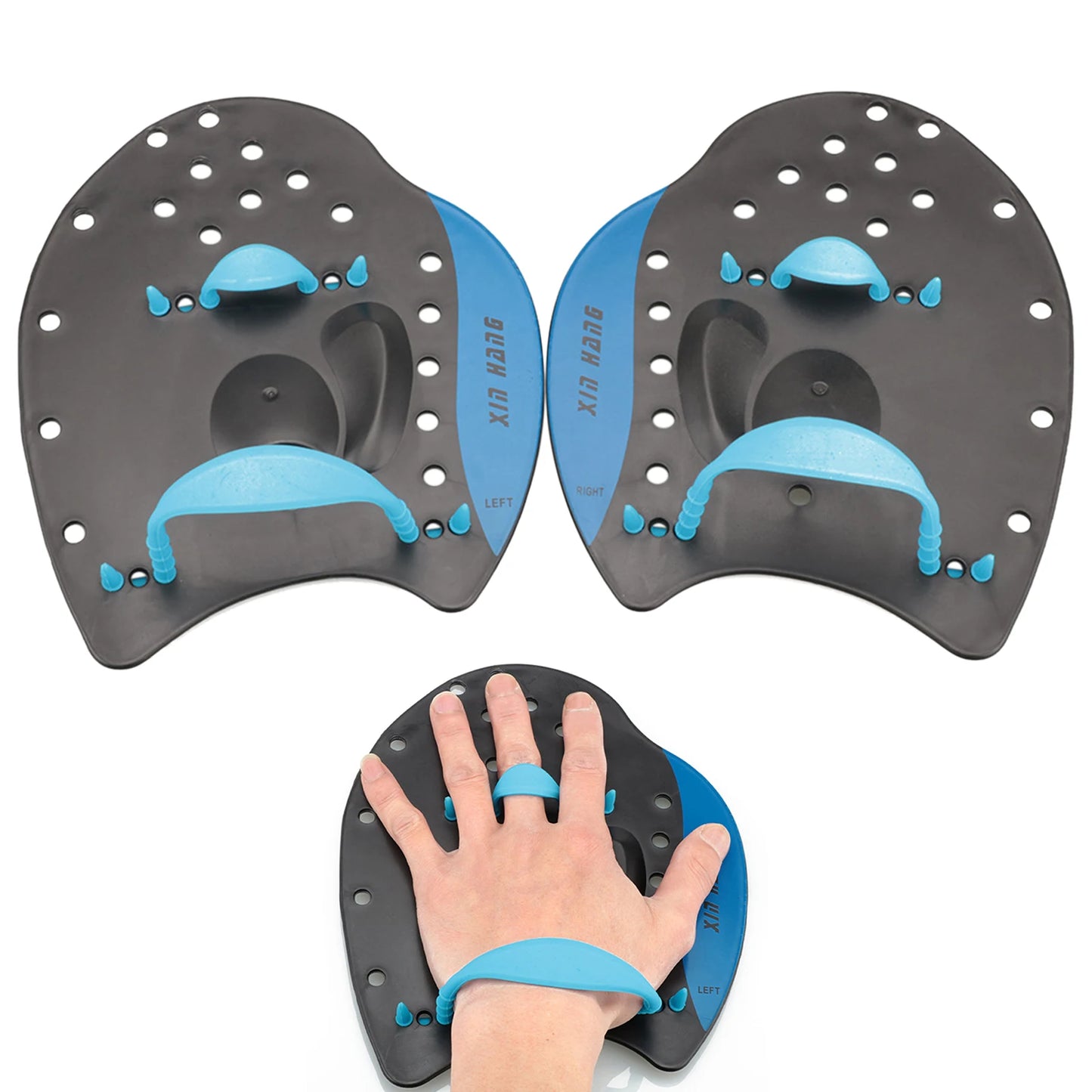 Swim Training Hand Paddles - Unisex Hand Fins for Adults and Kids - Enhance Swimming Skills for Men, Women, and Children