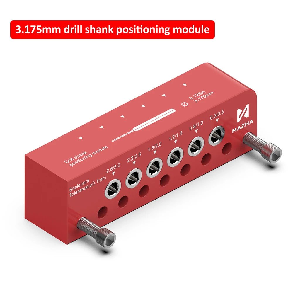 MAZHA T0012 Round Rod Punching Positioner – DIY Modeler Drilling Auxiliary Locator Tool
