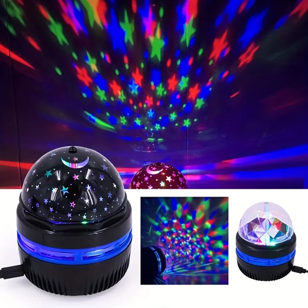 Northern Lights Star Projector - LED Galaxy Night Light with Remote Control for Bedroom & Party Decor