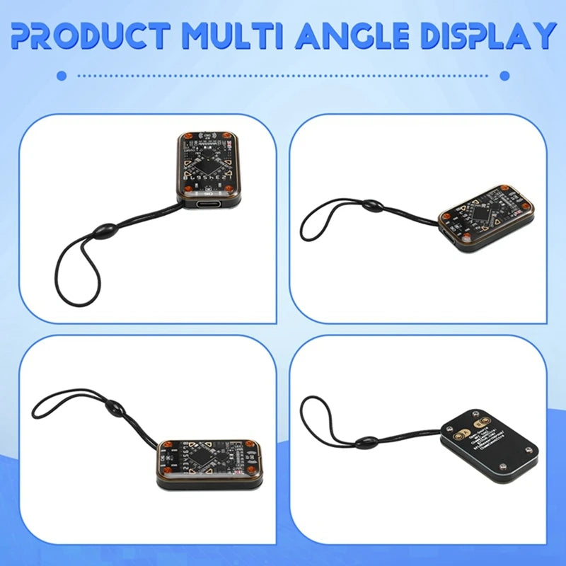 Chameleon Ultra Contactless Smart Card Emulator – RFID Smart Chip Reader + 3x CUID/UID Keychains, NFC Compliant