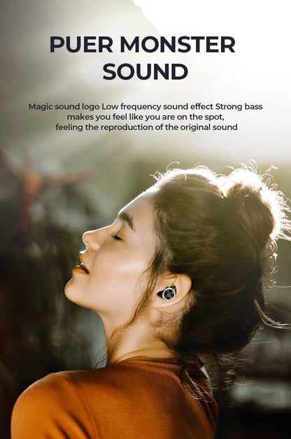 Monster Clarity 101 AirLinks TWS Earbuds | ENC Noise-Cancelling Waterproof Bluetooth Headphones