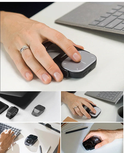 Cheerdots 2 Detachable Air Mouse – Wireless Touchpad, Laser AI Recording, ChatGPT Mobile Presenter & Remote Control