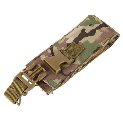 MOLLE Water Bottle Holster Pouch - Outdoor Sports, Hiking, Camping & Travel Canteen Holder EDC Tool Waist Bag