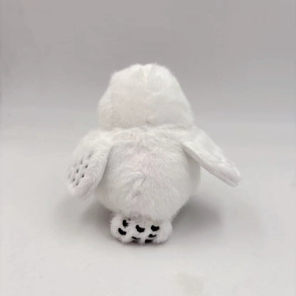Hedwig Owl Plush Toy - Cute Soft Stuffed Animal Shoulder Decor Birthday Gift for Kids