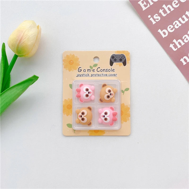 Thumb Stick Grip Caps for PS5, PS4, PS3, Xbox & Switch Pro Controllers – Soft Silicone Joystick Protector Covers