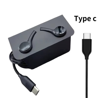 Wired In-Ear Earphones – 3.5mm and USB-C Stereo Headset for Android Smartphones
