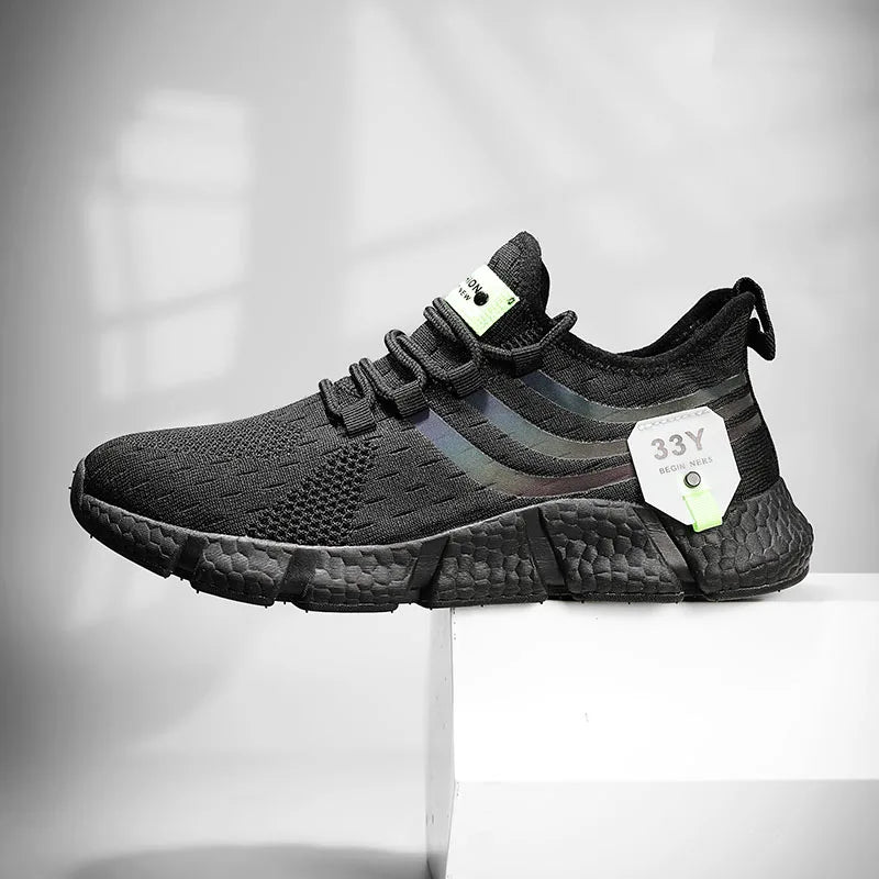 2024 Men's Breathable Sneakers – Comfortable Casual Running & Tennis Shoes for Summer