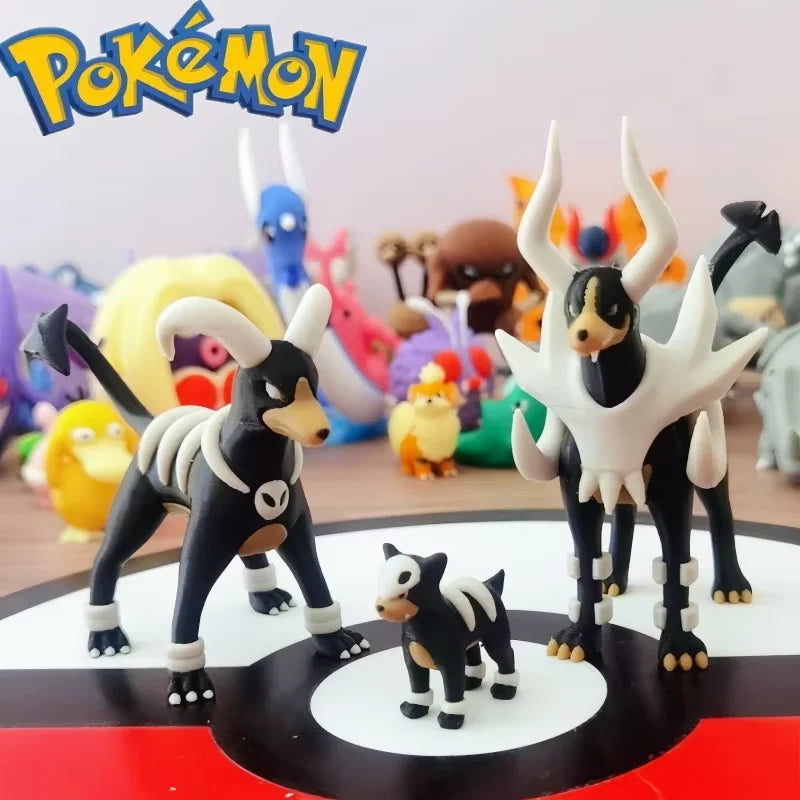 Pokemon Collectible Figures - 1:20 DIY 3D Printed Kawaii Cartoon Character Models & Kids Christmas Gift Toys