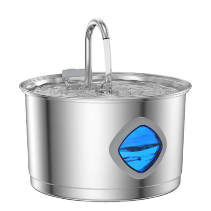 Automatic Cat Water Fountain - Stainless Steel Dog & Cat Water Dispenser with Filter