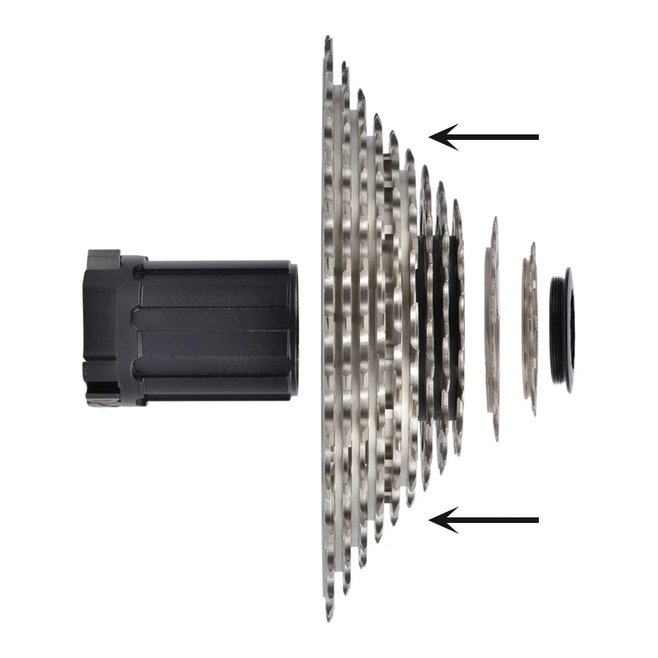 GOLDIX Ultralight CNC Road Bike Cassette — 11/12-Speed 28T-36T Sprocket for SHIMANO HG, K7 11S/12S