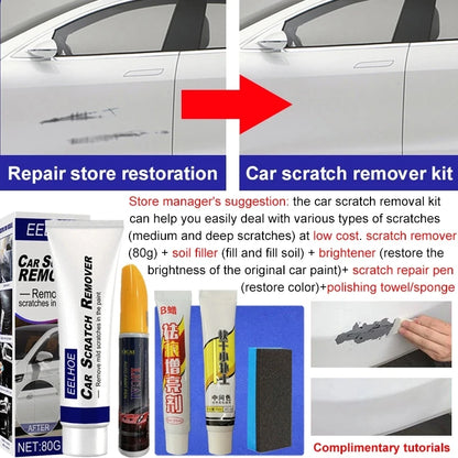 Car Scratch Remover - Auto Swirl Remover, Scratch Repair Polishing Tools, Body Grinding Compound, Anti-Scratch Wax Care