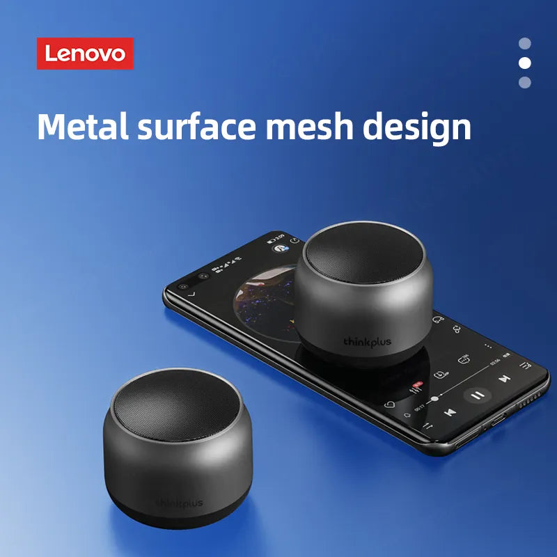 Lenovo K30 Portable Hifi Bluetooth Speaker: Original, Waterproof, Wireless, Outdoor Loudspeaker with Mic