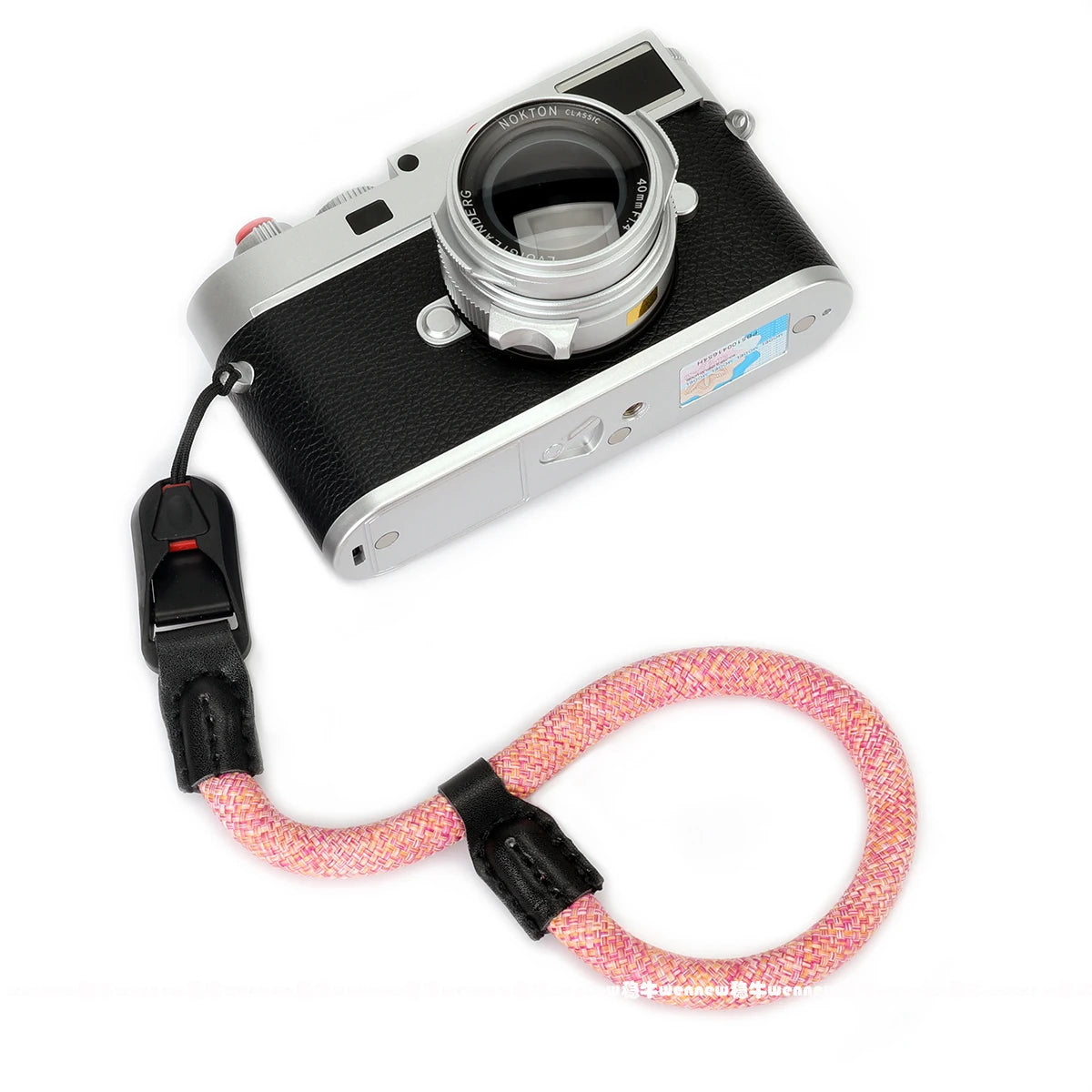 Nylon Rope Sling Quick Release Camera Strap – Wrist & Neck Shoulder Strap for Fujifilm, Sony, Nikon, Canon & Leica Mirrorless Cameras