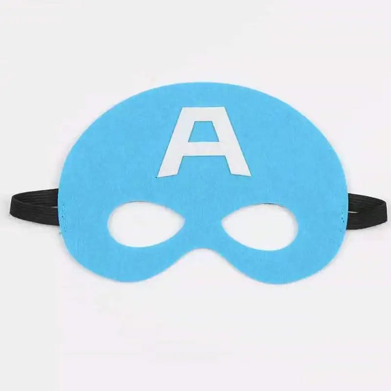 Halloween Superhero Masks — Christmas & Birthday Party Dress-Up Cosplay Mask for Kids, Children’s Favor & Mystery Gift