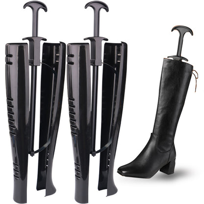 Boots Stand Holder with Handle – Anti-Crease Boot Shaper & Toe Support for Women’s Long Boots